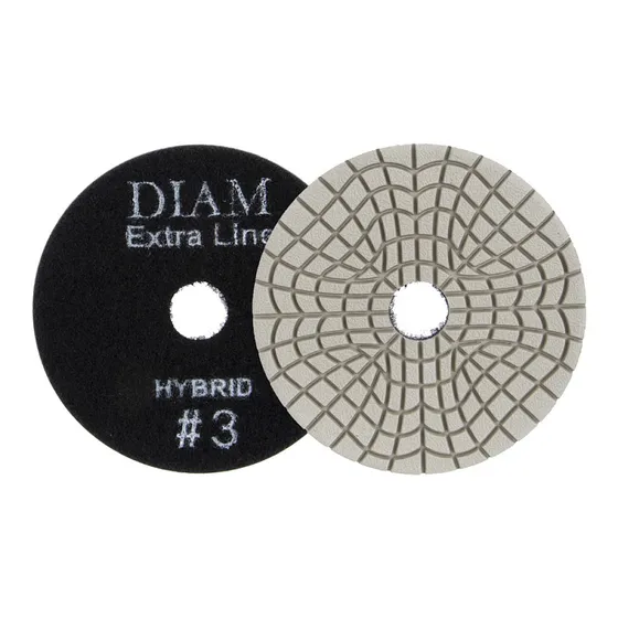 Алмазный гибкий шлифовальный круг DIAM STEP-3 Экстра Гибрид 3