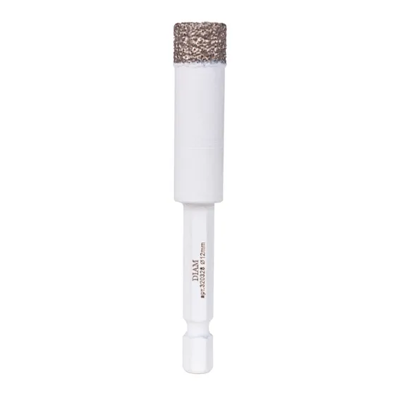 Сверло алмазное DIAM серия Экстра V-TECH 12 мм HEX-E 1/4