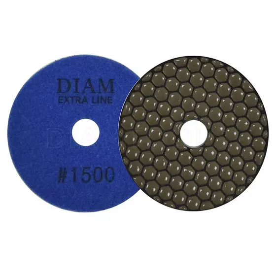 Алмазный гибкий шлифовальный круг DIAM серия Экстра 1500меш Dry(сухая)