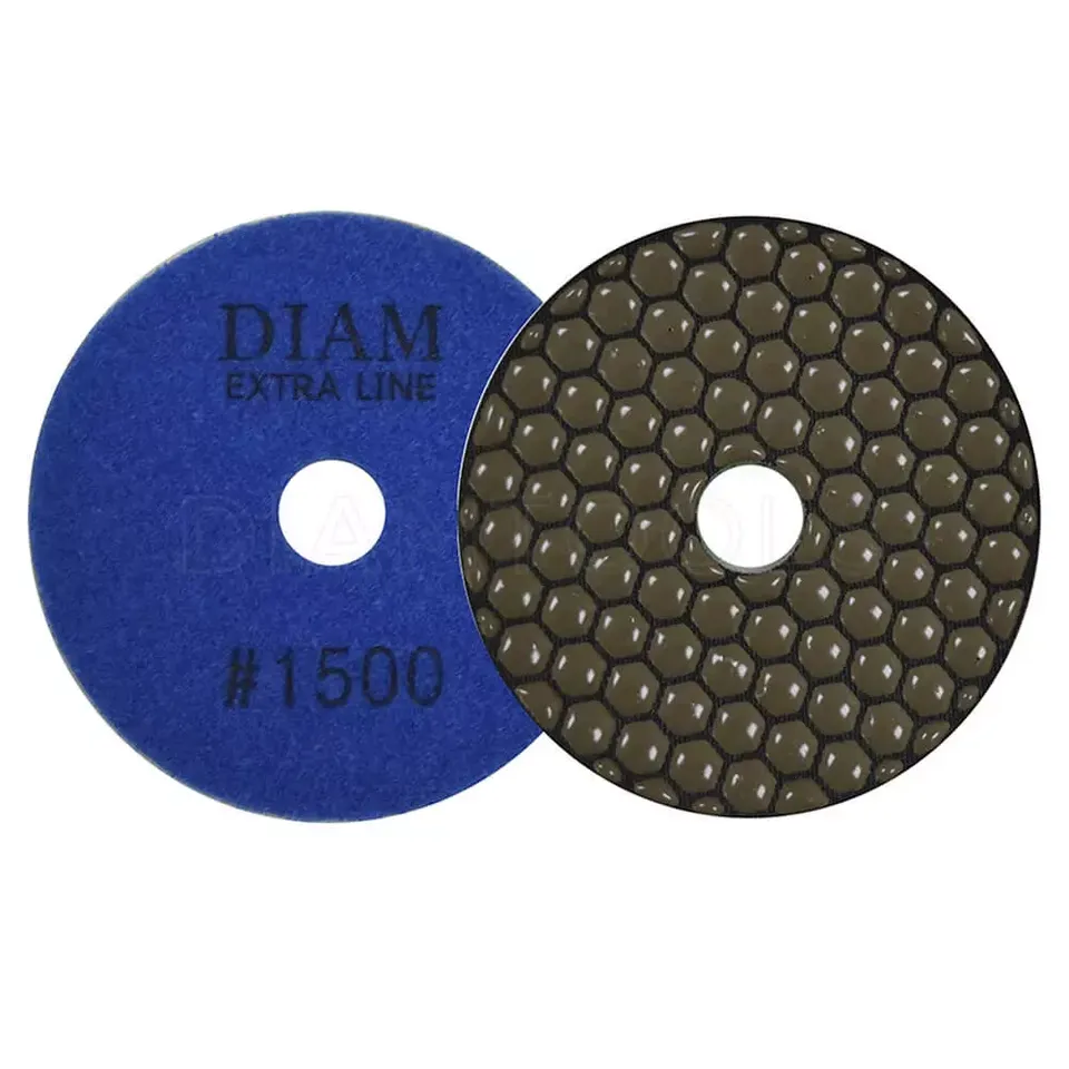 Алмазный гибкий шлифовальный круг DIAM серия Экстра 1500меш Dry(сухая)