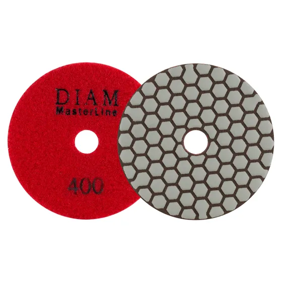 Алмазный гибкий шлифовальный круг DIAM 100*2,0 №400 серия Мастер (сухая)