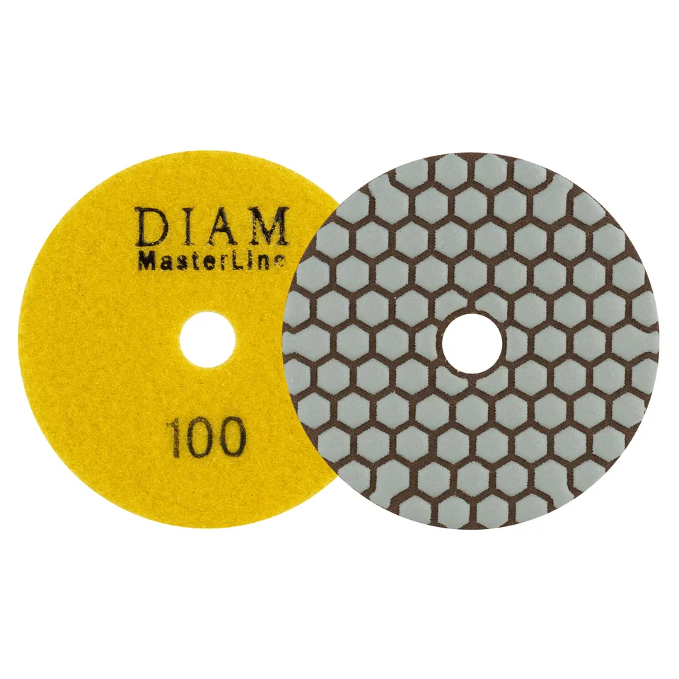 Алмазный гибкий шлифовальный круг DIAM 100*2,0 №100 серия Мастер (сухая)