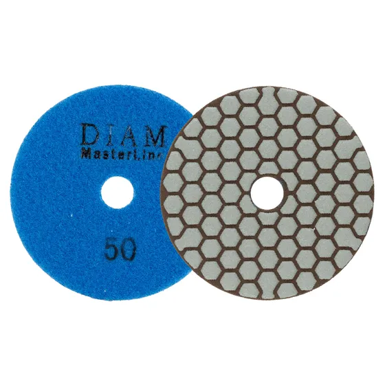 Алмазный гибкий шлифовальный круг DIAM 100*2,0 №50 серия Мастер (сухая)