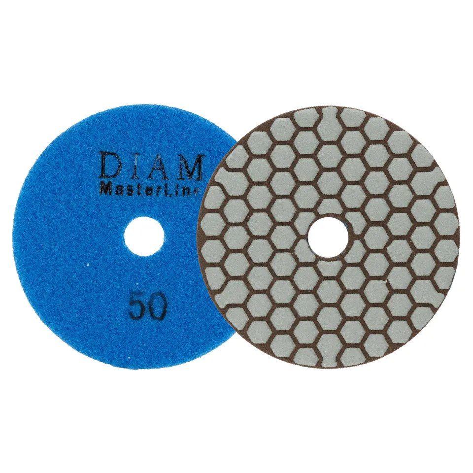 Алмазный гибкий шлифовальный круг DIAM 100*2,0 №50 серия Мастер (сухая)