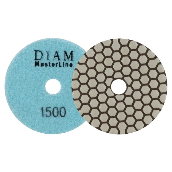 Алмазный гибкий шлифовальный круг DIAM 100*2,0 №1500 серия Мастер (сухая)
