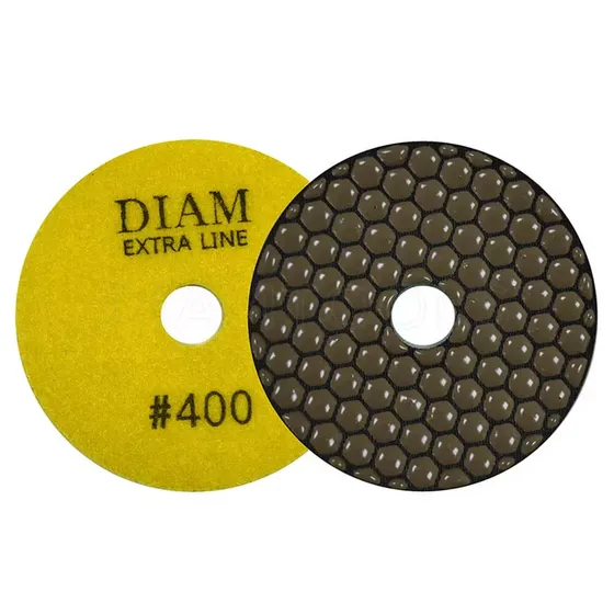 Алмазный гибкий шлифовальный круг DIAM серия Экстра 400меш Dry(сухая)
