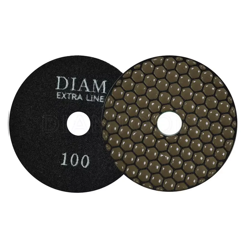 Алмазный гибкий шлифовальный круг DIAM серия Экстра 100меш Dry(сухая)