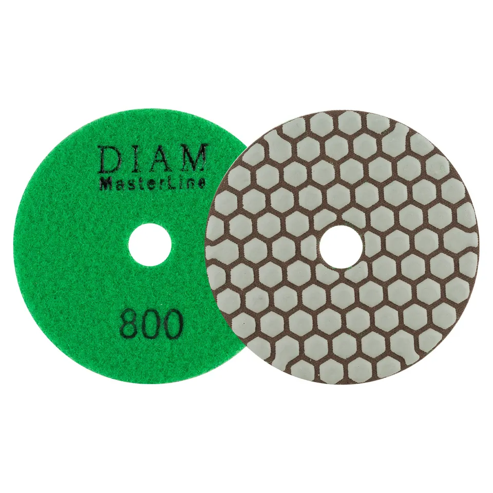 Алмазный гибкий шлифовальный круг DIAM 100*2,0 №800 серия Мастер (сухая)