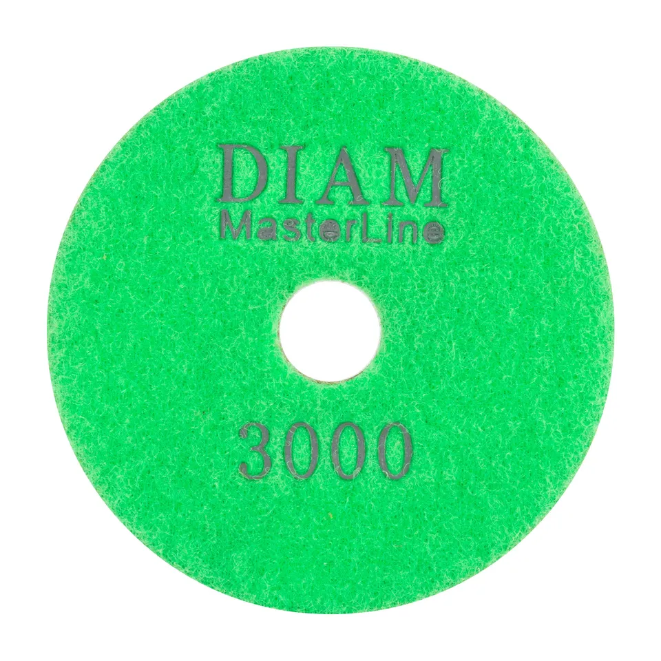Алмазный гибкий шлифовальный круг DIAM 100*2,5 №3000 серия Мастер (мокрая), фото 2