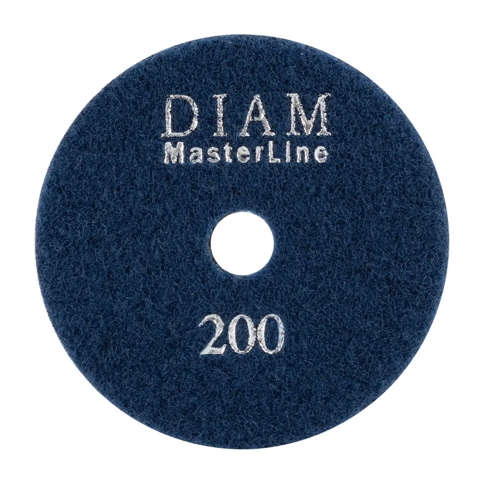 Алмазный гибкий шлифовальный круг DIAM 100*2,5 №200 серия Мастер (мокрая), фото 2