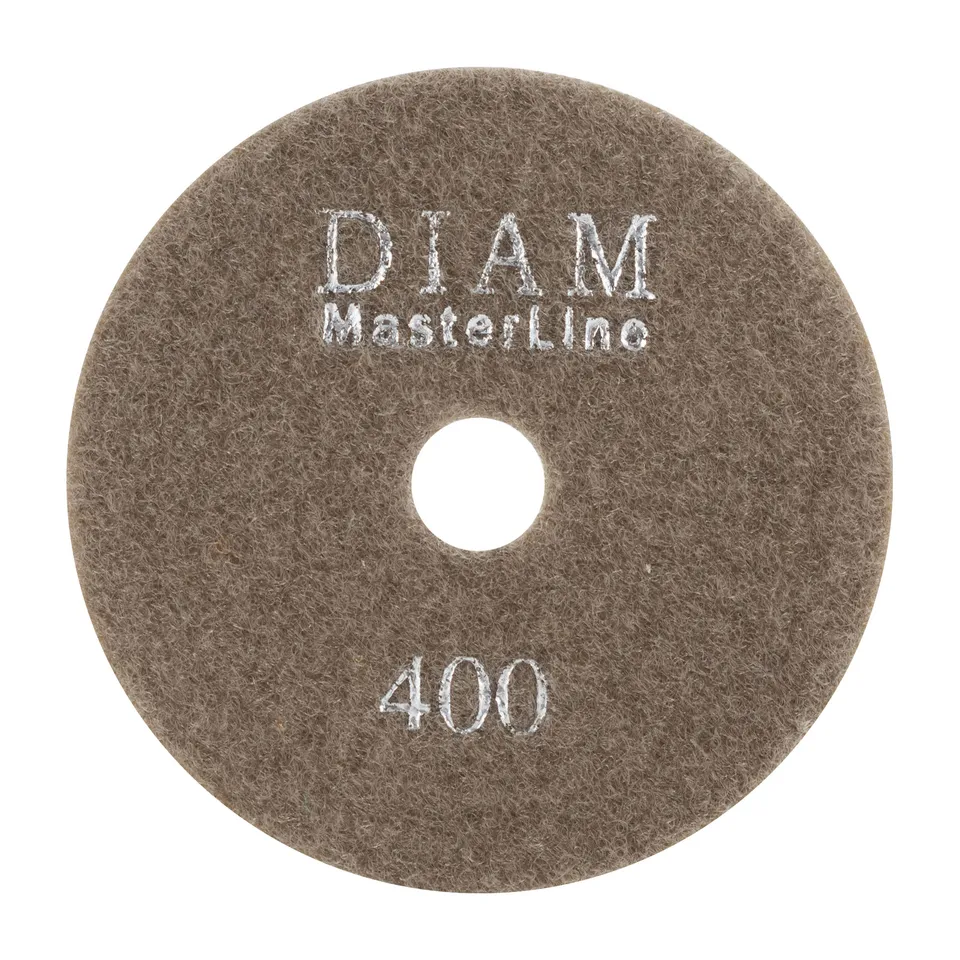 Алмазный гибкий шлифовальный круг DIAM 100*2,5 №400 серия Мастер (мокрая), фото 2