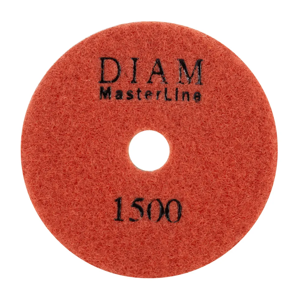 Алмазный гибкий шлифовальный круг DIAM 100*2,5 №1500 серия Мастер (мокрая), фото 2