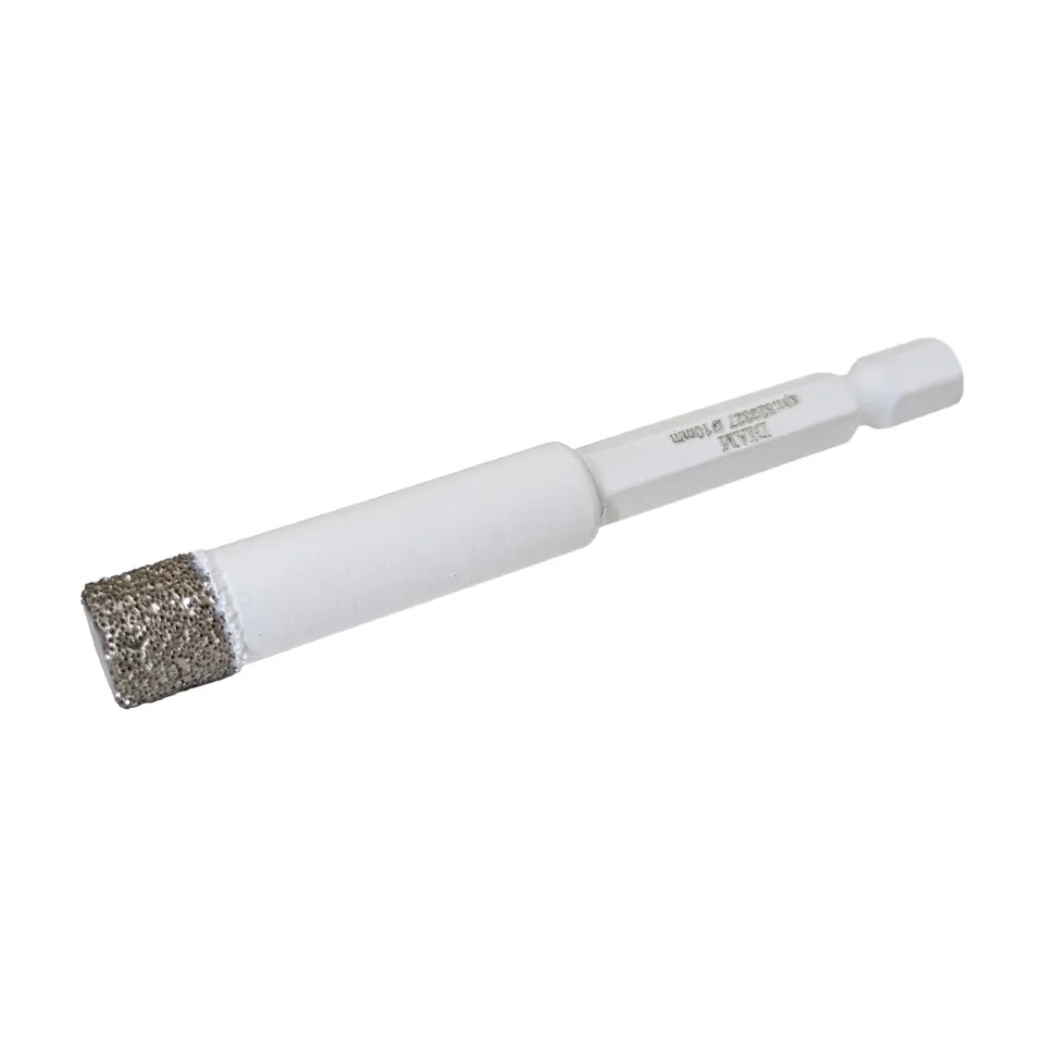 Сверло алмазное DIAM серия Экстра V-TECH 10 мм HEX-E 1/4, фото 4