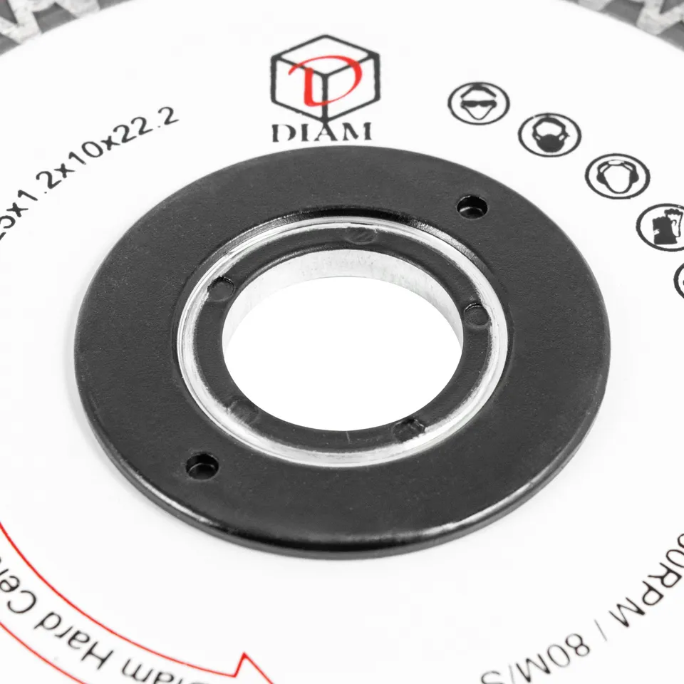 Диск алмазный отрезной DIAM 125 мм Твердая керамика Hard ceramics серия Экстра, фото 4